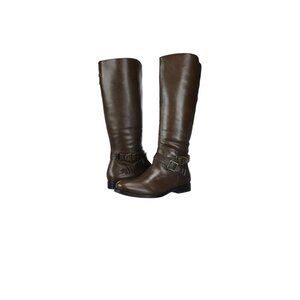 Matisse Womens Britain Brown Leather Knee-High Boots Size 7M